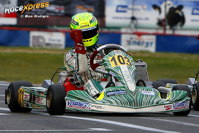 Mick Junior TonyKart vice-wereldkampioen KF Junior